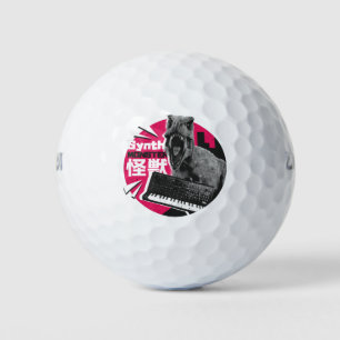 Balles De Golf Musicien Synth Dino