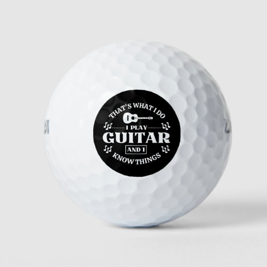 Balles De Golf Musique guitare (Devant)