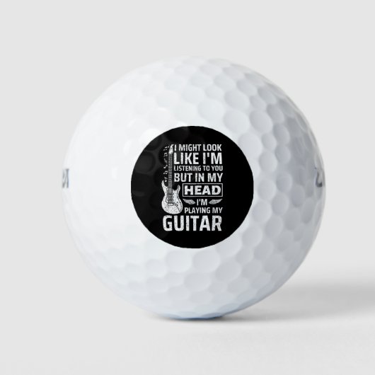 Balles De Golf Musique guitare (Devant)