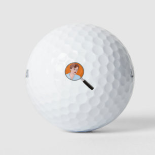 Balles De Golf Mystères du meurtre Inspecteur et écrivain