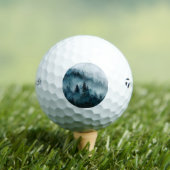 Balles De Golf Mystic Woodland Golf Balls (T-shirt Insitu)