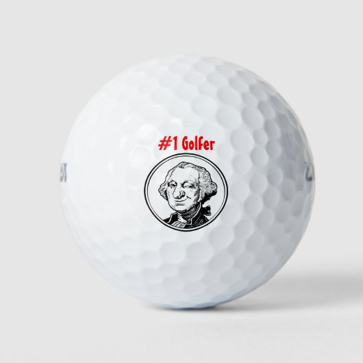Balles De Golf N° 1 Golfeur (Devant)