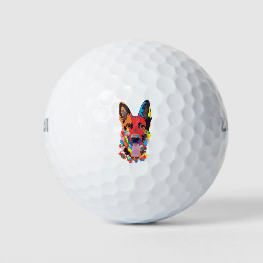 Balles De Golf N berger allemand (Devant)