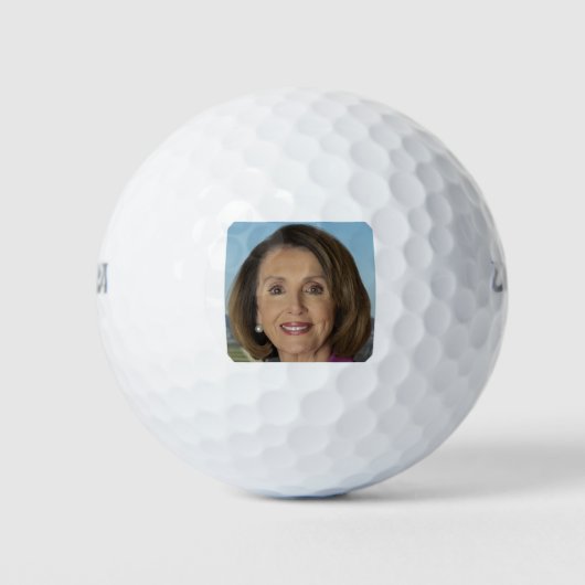 Balles De Golf Nancy Pelosi (Devant)
