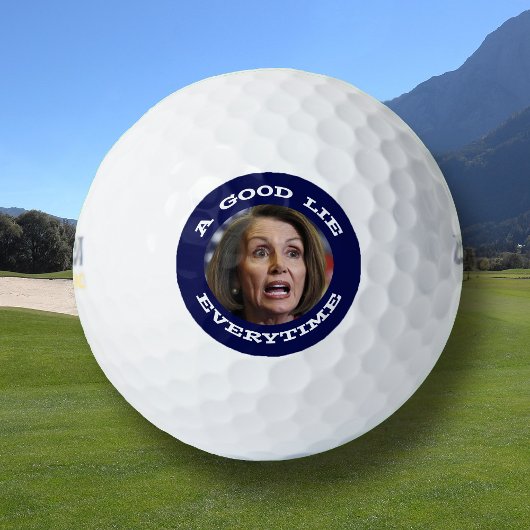 Balles De Golf Nancy Pelosi Bonne Mie