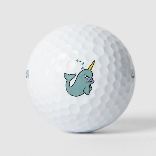 Balles De Golf Narwhal (Devant)
