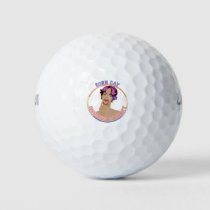 Balles De Golf Né Gay - Fabrique Par Choice LGBTQI+