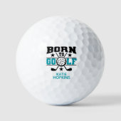 Balles De Golf Né pour le Golf (Recto)