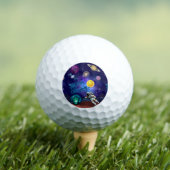 BALLES DE GOLF NÉ POUR ORBITER (T-shirt Insitu)