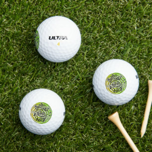 Balles De Golf Ne vous mettez pas en travers de votre propre chem
