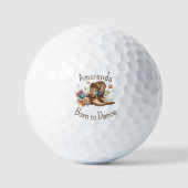 Balles De Golf Née pour danser en ligne (Recto)