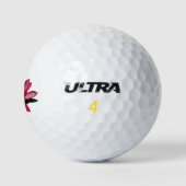 Balles De Golf Nénuphar rose Lotus (Logo)