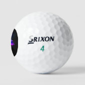 Balles De Golf Neon Firefly sur noir (Logo)