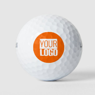 Balles De Golf Neon orange - ajoutez votre logo