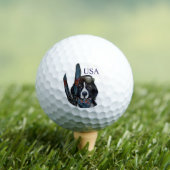 BALLES DE GOLF NEWFOUNDLAND DOG  (T-shirt Insitu)