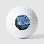 Balles De Golf Night Starry Night (Recto)