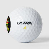 Balles De Golf Niveau De Noirceur JunetDix Histoire Noire (Logo)