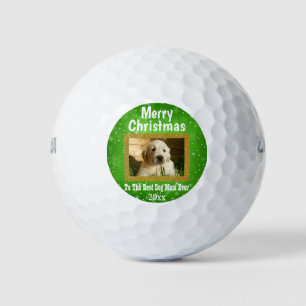 Balles De Golf Noël Meilleur chien Maman Jour animal de compagnie