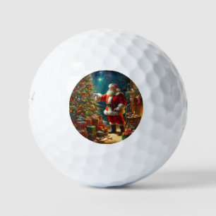 Balles De Golf Noël Père Noël 1