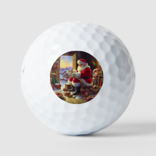 Balles De Golf Noël Père Noël 2
