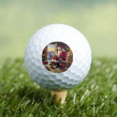 Balles De Golf Noël Père Noël 2 (T-shirt Insitu)