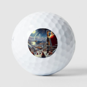 Balles De Golf Noël Père Noël 5
