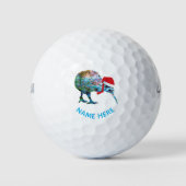 BALLES DE GOLF NOËL PERSONNALISÉ KIWI PAUA GOLF BALLS (Devant)