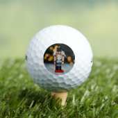 Balles De Golf Noël SlipperyJoe nutcracker figurine ornement (T-shirt Insitu)