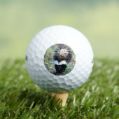 Balles De Golf Noir et blanc (T-shirt Insitu)