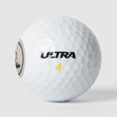 Balles De Golf Nom de club de croix moderne (Logo)