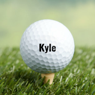 Balles De Golf Nom de Kyle Mens,