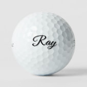 Balles De Golf Nom de Ray Mens, (Recto)