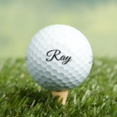 Balles De Golf Nom de Ray Mens, (T-shirt Insitu)