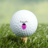 Balles De Golf Nom du bug rose (T-shirt Insitu)