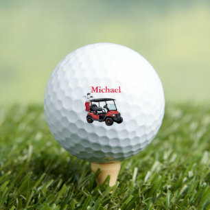 Balles De Golf Nom du panier personnalisé unique amusant