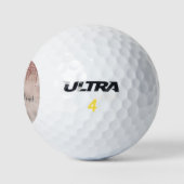 Balles De Golf Nom en écriture calligraphique avec monogramme et  (Logo)
