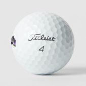 Balles De Golf Nom floral Wendy, (Logo)