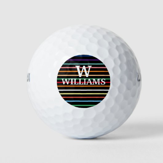 Balles De Golf nom personnalisé (Devant)