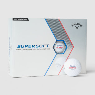 Balles De Golf Nom personnalisé Monogramme pour joueurs de golf c