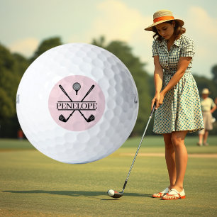 Balles De Golf Nom Pink Ladies Golf