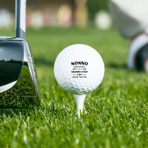 Balles De Golf Nonno Drôle de grand-père pour les vieux messieu