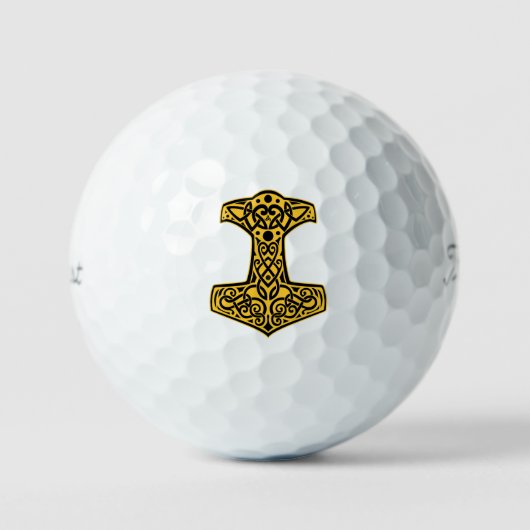 Balles De Golf Norse Hammer (Recto)