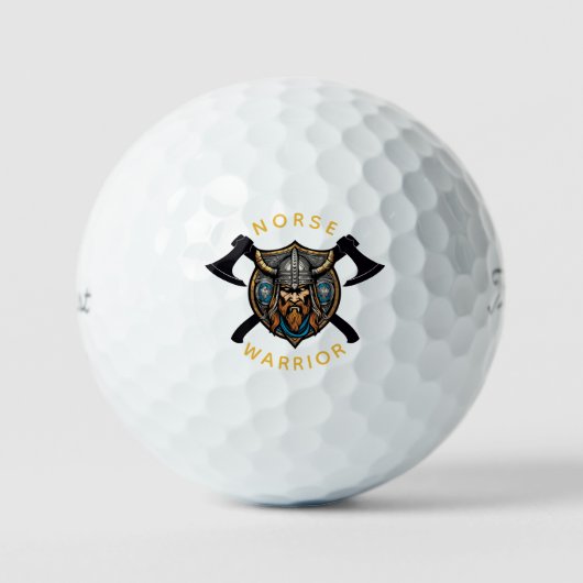 Balles De Golf Norse Warrior (Recto)