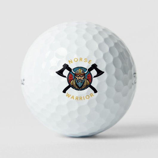 Balles De Golf Norse Warrior (Recto)