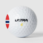 BALLES DE GOLF NORVÈGE (Logo)
