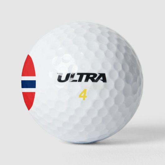 BALLES DE GOLF NORVÈGE (Logo)