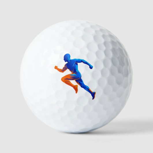 Balles De Golf Notes de musique de microphone Design de chant rét (Recto)
