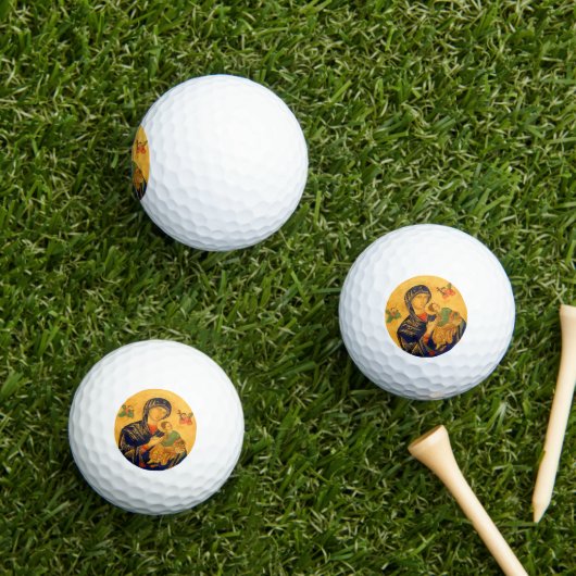 Balles De Golf Notre mère de l'aide perpétuelle (Herbe in situ)