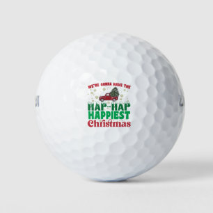 Balles De Golf Nous allons avoir le plus heureux Noël