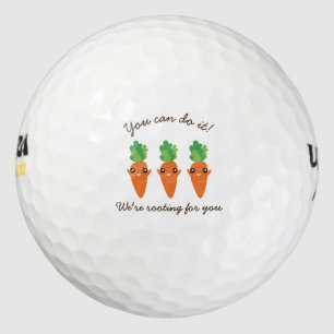 Balles De Golf Nous vous encourageons drôlement les carottes